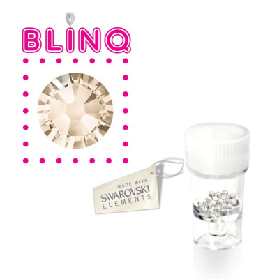 Swarovski tooth gems Light Silk M – elegante kristallen