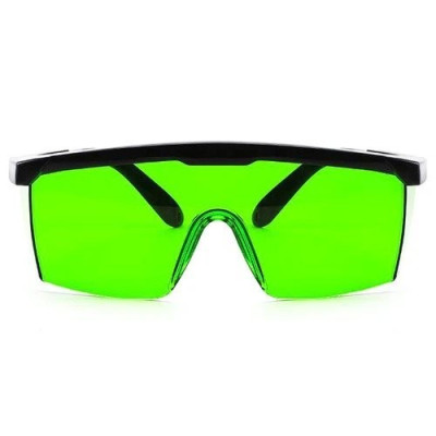 Lunettes de sécurité vertes pour blanchiment dentaire