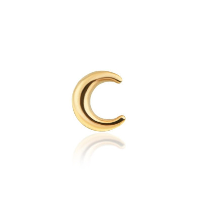 Gold Tooth Gem 22ct – Moon Shape – Premium Crescent Tooth Gem