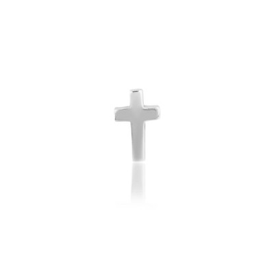 Zahnschmuck Weißgold 18kt – Kreuz – Tooth Gem