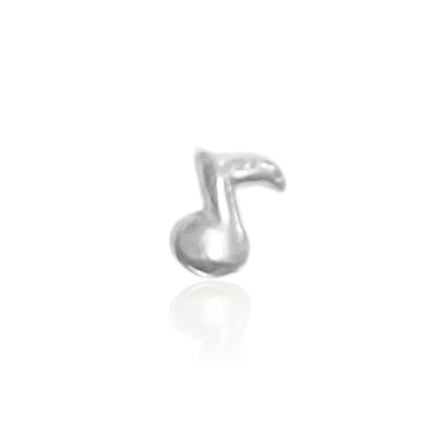 Zahnschmuck Weißgold 18kt – Musik Note – Tooth Gem