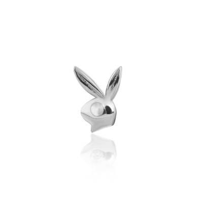 White Gold Tooth Gem Bunny Icon 18ct – Stylish Accent