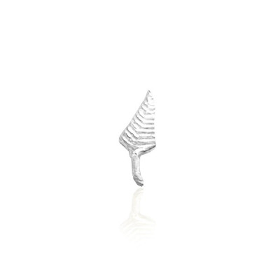White Gold Tooth Gem Feather 18ct – Elegant Accent