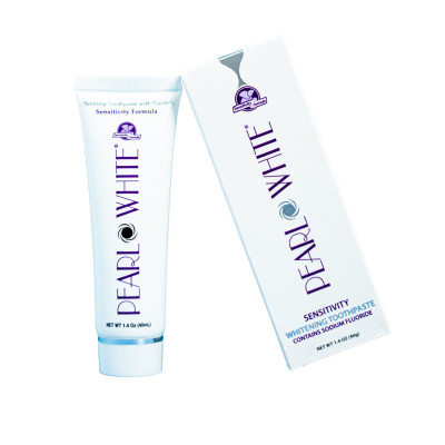 Beyond Pearl White Sensitive Mini – reisformaat pasta