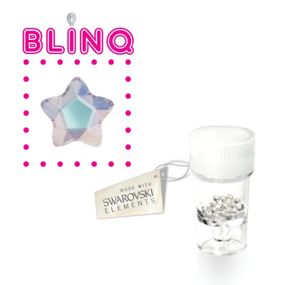 Swarovski tooth gems Ster Aurora – rainbow sparkle