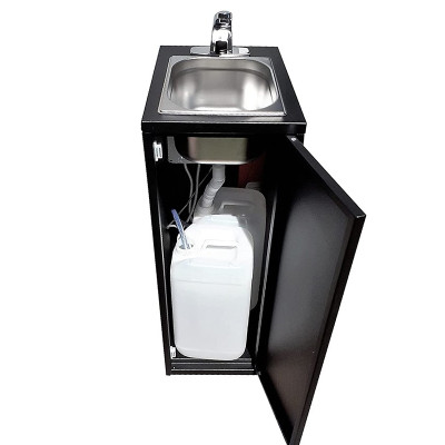 Mobile Waschstation mit Sensor – Warmwasser ohne Anschluss