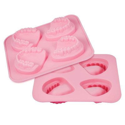 IJsblokjesvorm gebit – grappige dental partyvorm