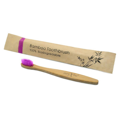 Bamboe tandenborstel 10 stuks – duurzame X-treme Smile set