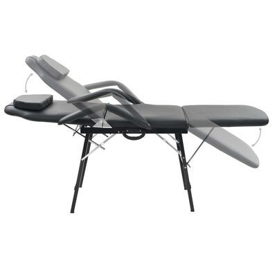 Portable Treatment Chair Porta Black – Mobile Salon Chair