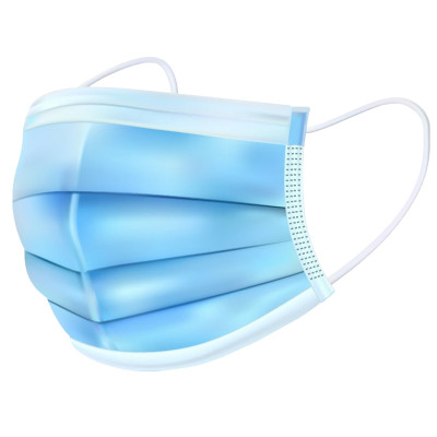 Masques faciaux jetables – lot de 50 pour hygiène en cabine