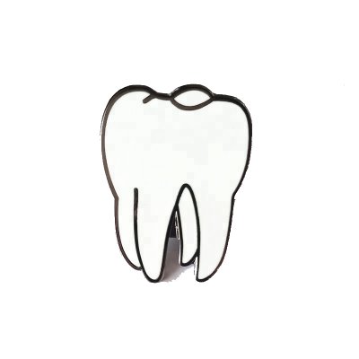 Speldje in kiesvorm – leuke dental badge