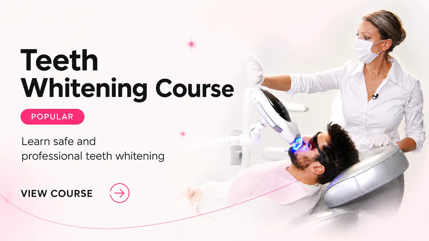 Professional teeth whitening course at X-treme Smile