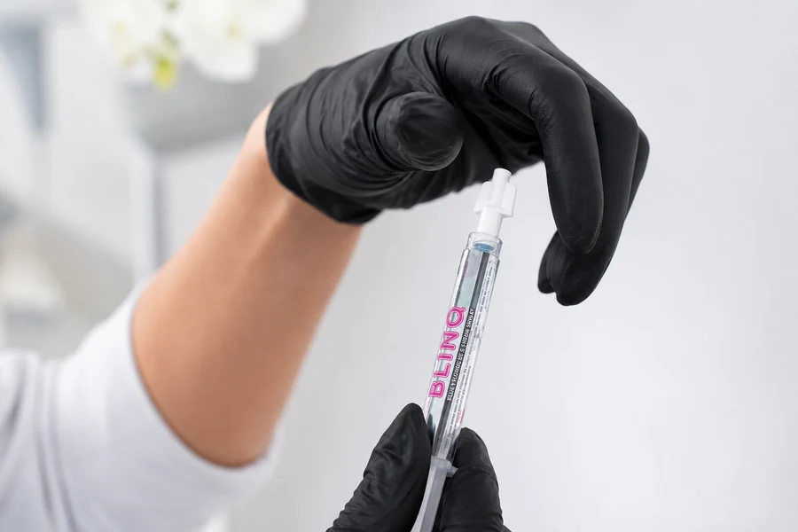BLINQ Blue Etch voor professionele tooth gem bonding